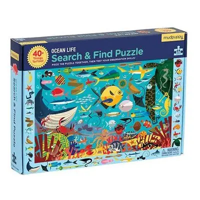 Puzzle Puzzle hledej a najdi - Možský život (64 ks)