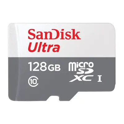 Paměťová karta SanDisk MicroSDXC 128GB Ultra Lite + SD adaptér