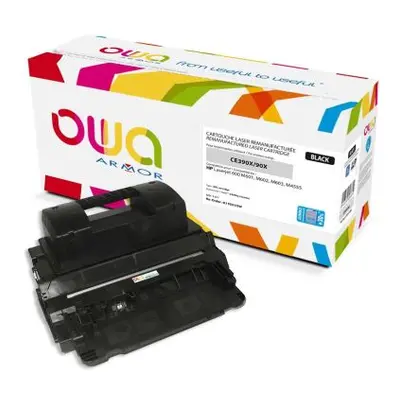 OWA Armor toner kompatibilní s HP LJ M60x, CE390X, 32000st, černá/black