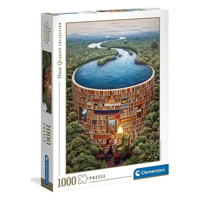 Puzzle Clementoni Puzzle Přehrada z knih 1000 dílků