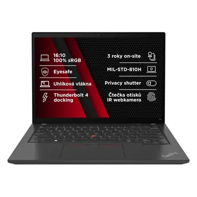 Notebook Lenovo ThinkPad T14 Gen 4 Black