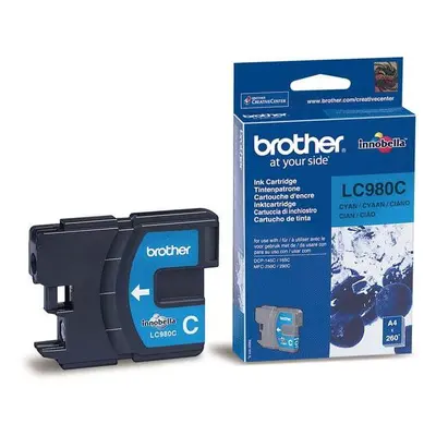 Cartridge Brother LC-980C azurová