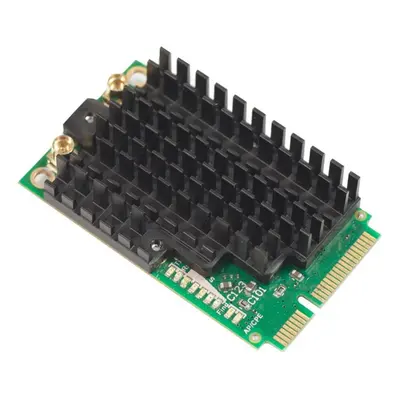 MikroTik RouterBOARD R11e-2HPnD 802.11b/g/n High Power miniPCI-e card with MMCX connectors