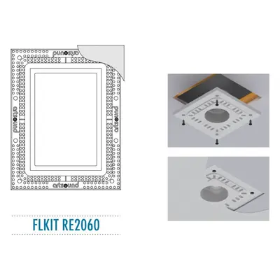 ARTSOUND FLKIT RE2060 - sada pro zapuštěnou montáž vestavných reproduktorů RE2060