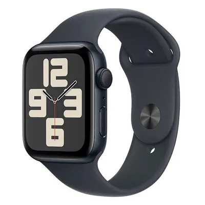 Chytré hodinky Apple Watch SE 40mm Temně inkoustový hliník s temně inkoustovým sportovním řemínk