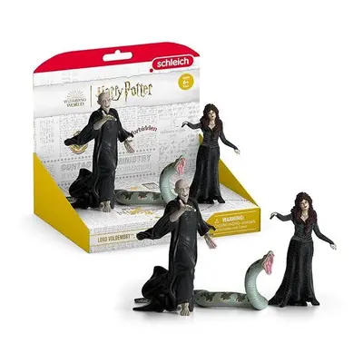 Figurky Schleich Harry Potter Lord Voldemort, Nagini a Bellatrix Lestrangeová 42684