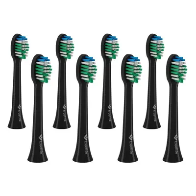 Náhradní hlavice k zubnímu kartáčku TrueLife SonicBrush Compact Heads Black Standard 8 Pack