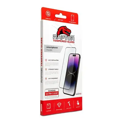 Ochranné sklo Swissten Raptor Diamond Ultra Clear 3D temperované sklo pro Apple iPhone 16 Pro če