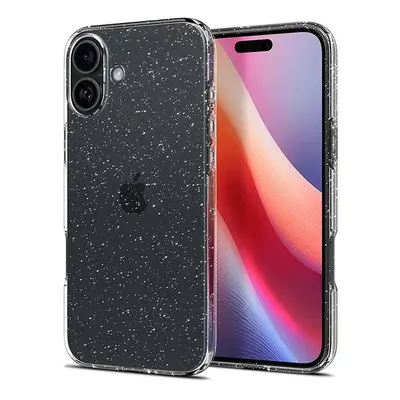 Kryt na mobil Spigen Liquid Crystal Glitter Crystal Quartz iPhone 16 Plus