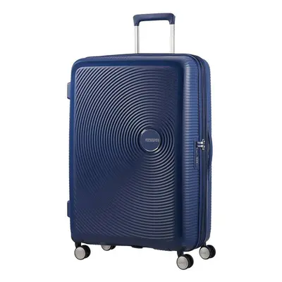 Cestovní kufr American Tourister Soundbox Spinner 77 EXP Midnight Navy