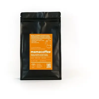 Káva mamacoffee BRASIL fazenda Olhos D´Aqua, 250g