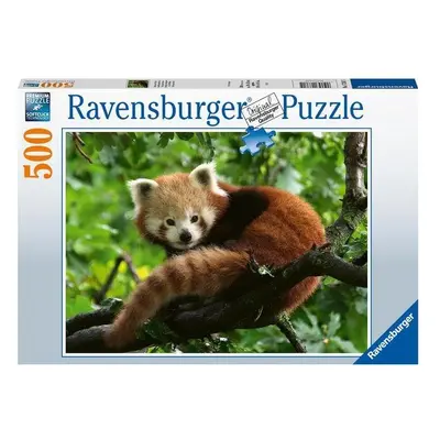 Puzzle Ravensburger Puzzle 173815 Panda Červená 500 Dílků