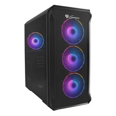 Počítačová skříň Genesis IRID 503 ARGB Mini-ATX, Micro-ITX (USB 3.0), 4x 120m ventilátory ARGB