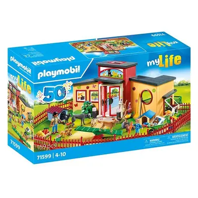 Stavebnice Playmobil 71599 Hotel pro zvířátka "Tlapka"