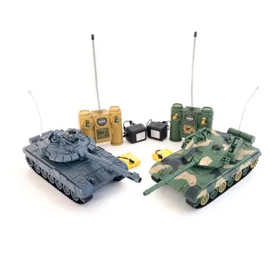 RC tank Teddies Tank RC 2ks tanková bitva