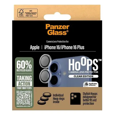 Ochranné sklo PanzerGlass HoOps Apple iPhone 16/16 Plus čirý