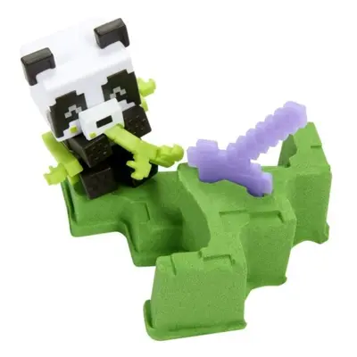 Mattel Minecraft MINI MODE těžící figurka se sekyrou, HTL03