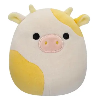 Plyšák Squishmallows Žluto bílá kráva Bodie