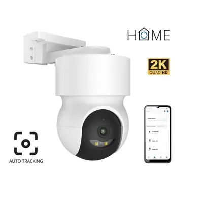 IP kamera iGET HOME Camera CS8 White venkovní otočná 2K kamera s auto tracking