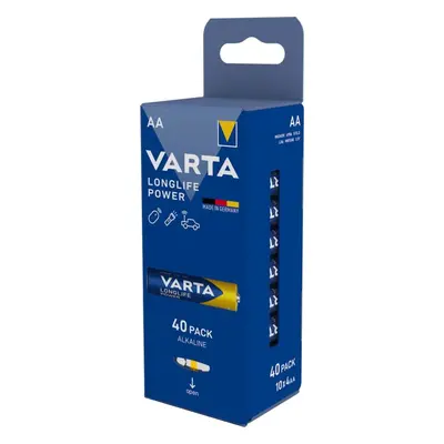 Jednorázová baterie VARTA Longlife Power 40 AA (Storagebox)