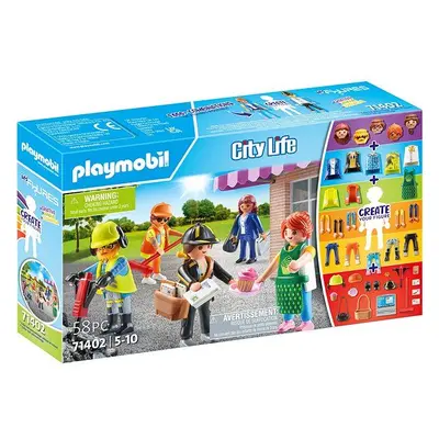 Stavebnice Playmobil 71402 My Figures: Život ve městě