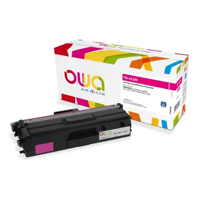 OWA Armor toner kompatibilní s Brother TN-423M, 4000st, červená/magenta