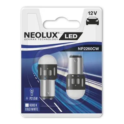 LED autožárovka NEOLUX LED "P21/5W" 6000K, 12V, BAY15d