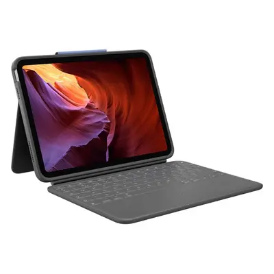 Pouzdro na tablet s klávesnicí Logitech Rugged Folio pro iPad 10.9" (10. Gen) - US INTL