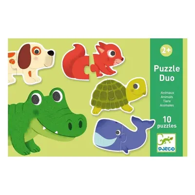 Puzzle Duo puzzle Zvířátka