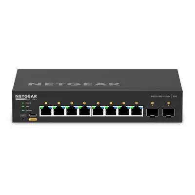 NETGEAR 10PT M4250-8G2XF-POE+ MANAGED SWCH