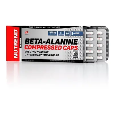 Aminokyseliny Nutrend Beta-Alanine Compressed caps, 90 kapslí