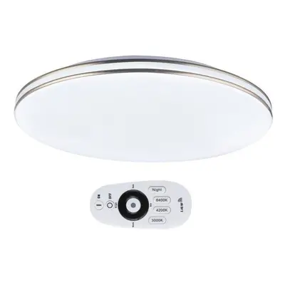 Globo 48388-48 LED stropní svítidlo Pierre 1x48W | 3500lm | 3000K-4200K-6400K - stmívatelné, dál