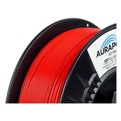 Filament AURAPOL PLA HT110 3D Filament Červená 1 kg 1,75 mm