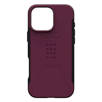 Kryt na mobil UAG Civilian Magsafe Bordeaux iPhone 16 Pro Max