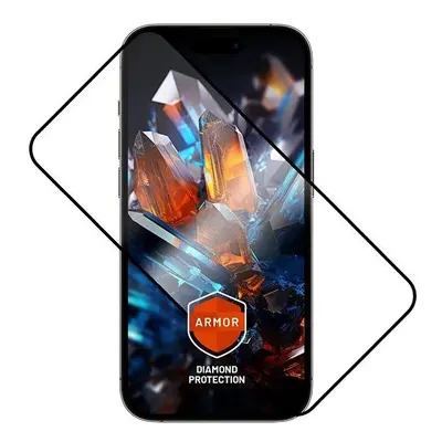 Ochranné sklo FIXED Armor s AR vrstvou a Anti-dust aplikátorem pro Apple iPhone 16 Pro Max černé