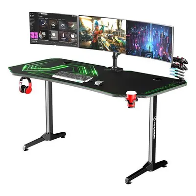 Herní stůl ULTRADESK Frag XXL Zelený