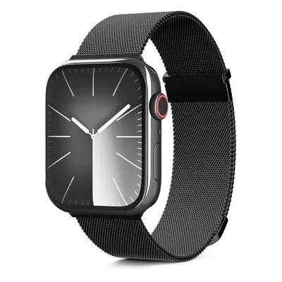 Řemínek Epico Milanese+ pro Apple Watch SE/Series 1-9 (38/40/41mm)/10 (42mm) - vesmírně šedý