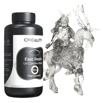 UV resin Creality Quick resin clear color 1KG black plastic bottle