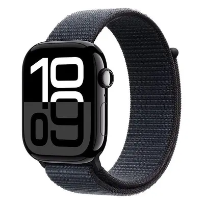 Chytré hodinky Apple Watch Series 10 42mm Cellular Klavírně černý hliník s inkoustově fialovým p