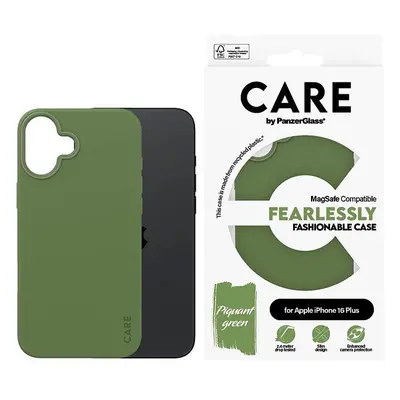 Kryt na mobil PanzerGlass CARE kryt Apple iPhone 16 Plus MagSafe Fearlessly zelený