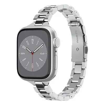 Řemínek Spigen Modern Fit 316L Band Silver Apple Watch 41mm/40mm/38mm