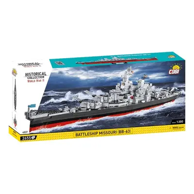 Cobi 4837 Americká bitevní loď USS Missouri BB-63