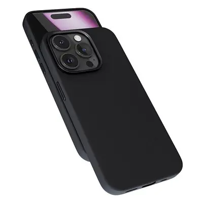 Kryt na mobil Epico Mag+ Silicone Pro kryt iPhone 16 Pro Max - černý