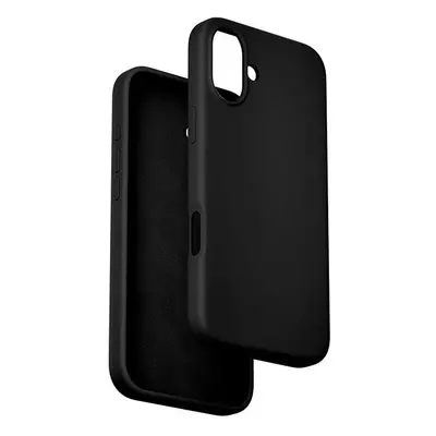 Kryt na mobil Vention Liquid Silicone Case for iPhone 16 Plus with MagSafe Black