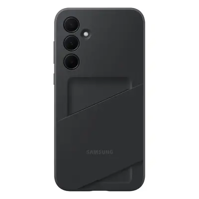 Kryt na mobil Samsung Galaxy A35 Zadní kryt s kapsou na kartu Black