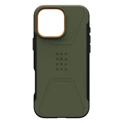 Kryt na mobil UAG Civilian Magsafe Olive Drab iPhone 16 Pro Max