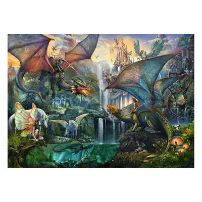 RAVENSBURGER Puzzle Dračí les 9000 dílků