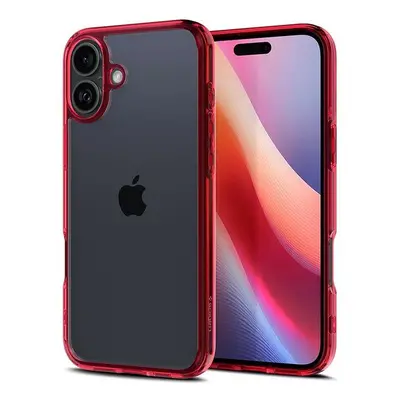 Kryt na mobil Spigen Ultra Hybrid Red Crystal iPhone 16