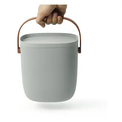 QUALY DESIGN Úložný box Stogo 10377GY, 3,5L, šedý