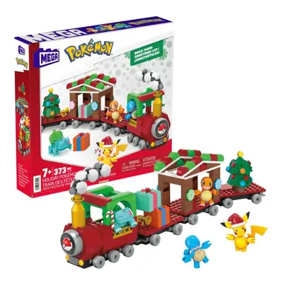 Mega Construx Pokémon Vánoční vláček, Mattel HHP69